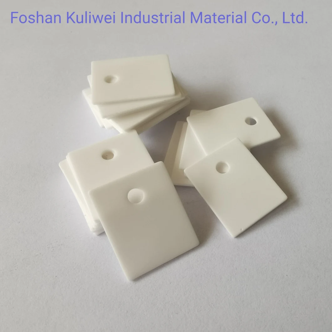 Al2O3 Ceramic Heatsink to-220 to-3p Customized Circle Oval 3D and Others All Alumina Ceramic Heat Sink